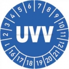 Prüfplaketten - UVV 2016 - 2021