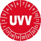 Prüfplaketten - UVV 2017 - 2022