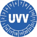 Prüfetiketten: Prüfplaketten - UVV 2016 - 2021