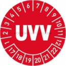 Prüfetiketten: Prüfplaketten - UVV 2017 - 2022
